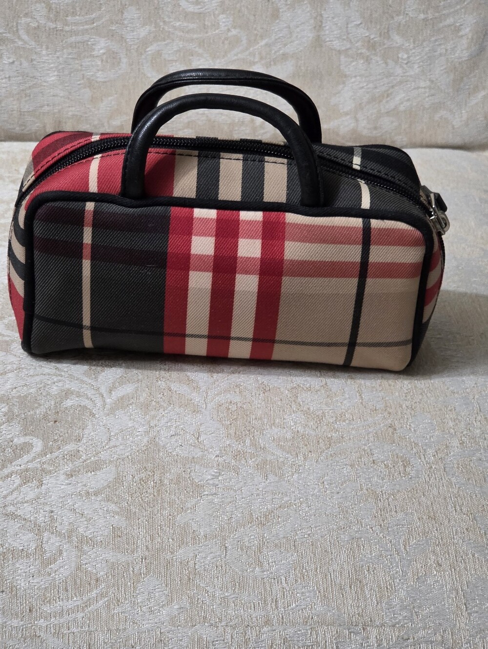 BURBERRY VINTAGE CANVAS MINI BAG